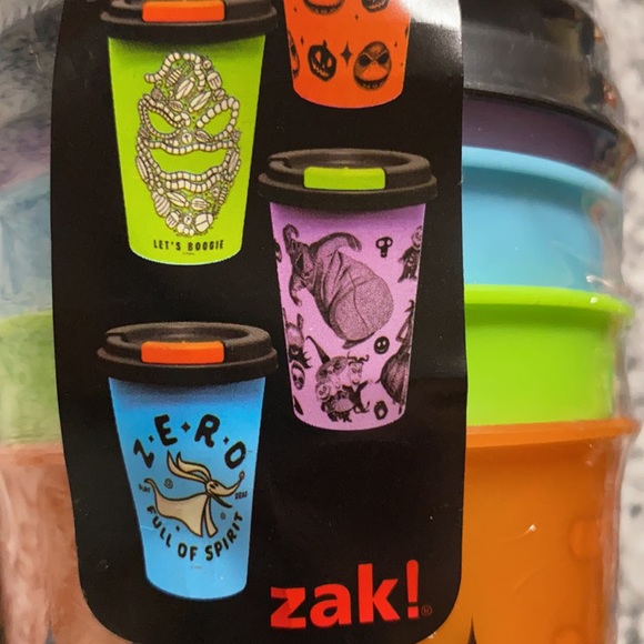 New 4 pack 16oz nightmare before Christmas Disney tumblers - Picture 6 of 9